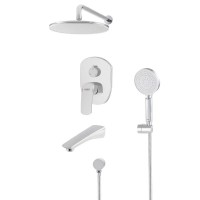 Встраиваемая душевая система Koer KB-64008-01 KR3476 хром